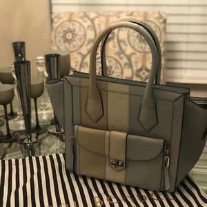 Henri Bendel “Rivington” Tri-Color Leather Tote